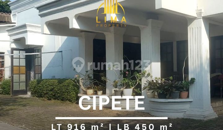 Rumah Cipete Cocok Untuk Hunian, Investasi Atau Usaha