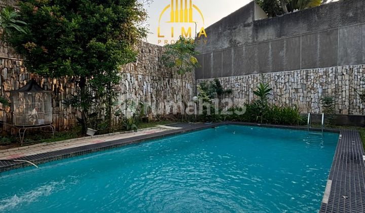 For Rent Rumah Cipete Pinggir Jalan Raya Carport Luas 2