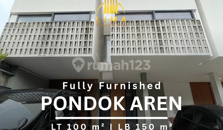 Minimalist House Fully Furnished Pondok Aren