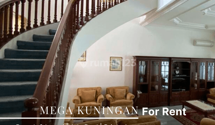 For Rent Rumah Mega Kuningan 2 Lantai Fully Furnished Ada Pool 1