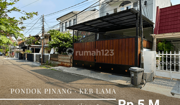 Rumah 2 Lantai Dalam Komplek Ada Carport Dekat Pim 1