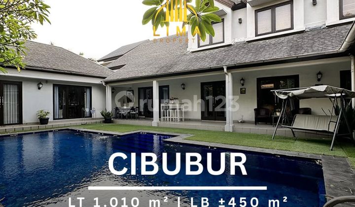 Rumah Cibubur Nuansa Villa 2 Lantai Private Pool