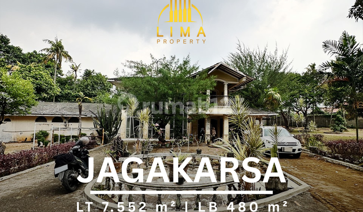Tanah & Bangunan Luas 7552 M² Cocok Untuk Clustuer Atau Townhouse