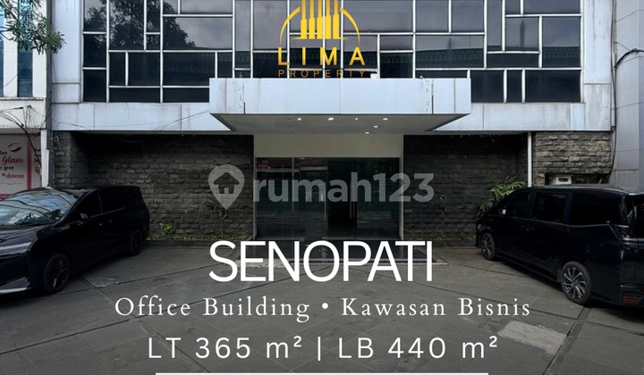 2-Story Office Building in Prime Senopati Area, Kebayoran Baru, Near SCBD