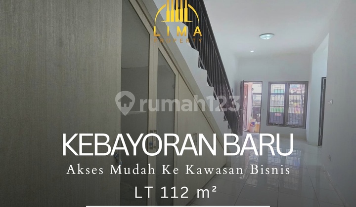 Rumah Kebayoran Baru Minimalis . Lingkungan Tenang