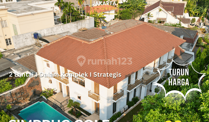 Rumah Simprug Golf Luxury House 2 Lantai Dekat Senayan Scbd 1