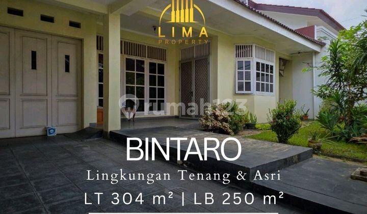 Turn Harga Rumah Bintaro Nyaman & Asri