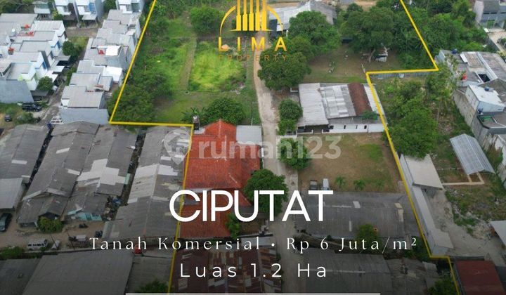Tanah Komersial Ciputat Tangsel Cocok untuk Apartemen , Hotel atau Rumah Sakit Tanah Komersial Ciputat Tangsel Cocok untuk Apartemen , Hotel atau Rumah Sakit