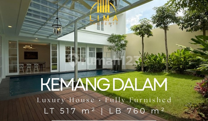 Rumah Mewah Kemang Dalam Fully Furnished Private Pool Rumah Mewah Kemang Dalam Fully Furnished Private Pool