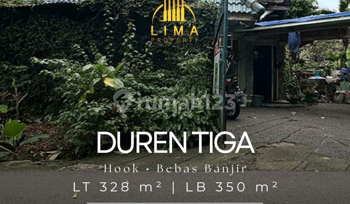 Rumah Hook Duren Tiga Strategis Dekat Kemang & Gatsu Rumah Hook Duren Tiga Strategis Dekat Kemang & Gatsu