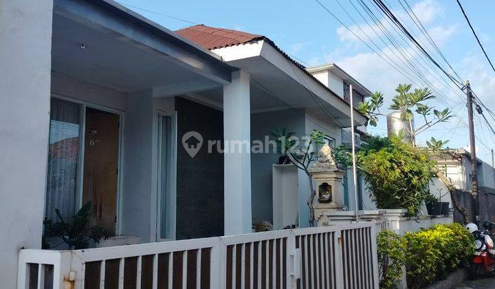 For sale semi-furnished house in Denpasar area near the city center 1