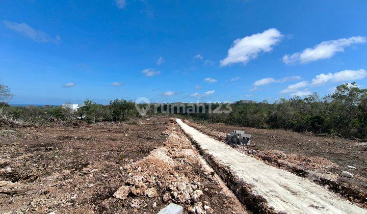  Tanah Kavling Eksklusif View Laut di Nusa Dua Dkt Pantai Geger 1