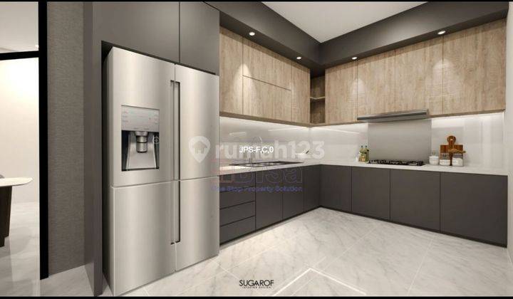 dapur jual rumah 4 kamar furnish