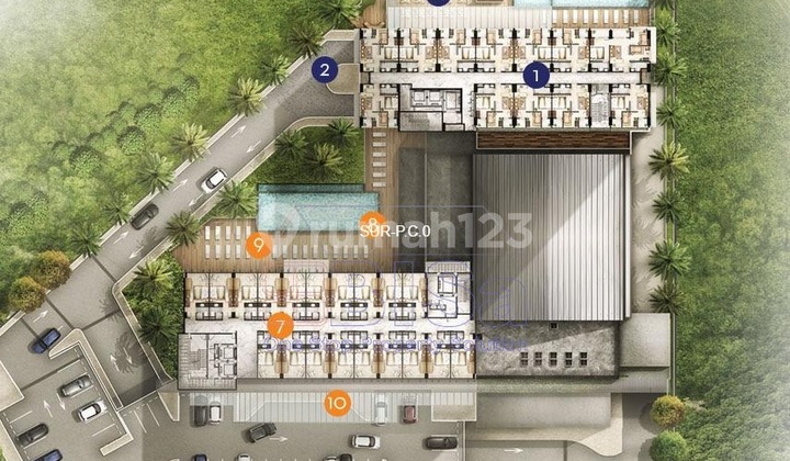 For Sale 2 Bedroom Furnished Apartment Batam Center At One Residence 2