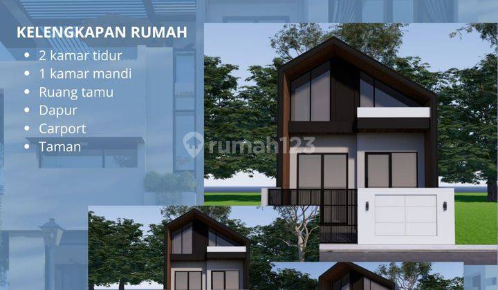 Rumah Scandinavian Dp 0% Di Jlegong  1