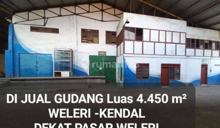 Dijual Gudang Weleri Kab Kendal  1