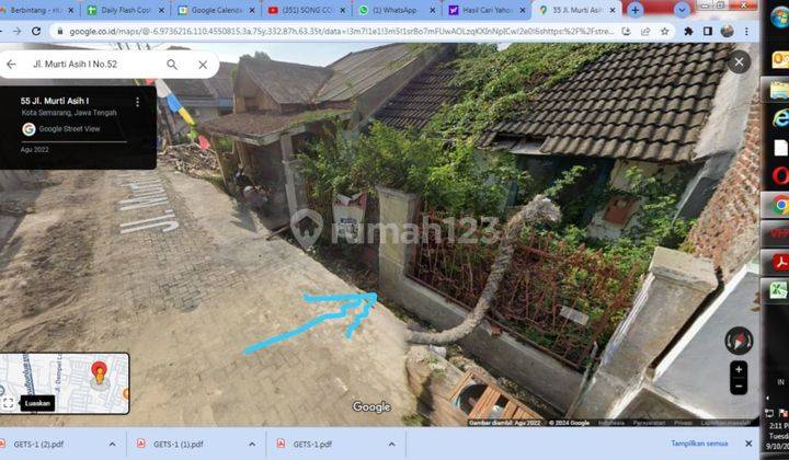 Dijual Tanah Muktiharjo Pedurungan Semarang  1