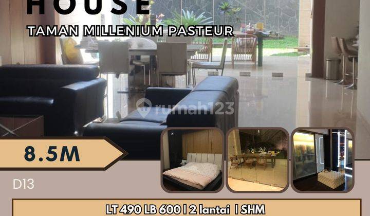 Rumah 2 Lantai Bagus di Taman Millenium Pasteur, Bandung 1