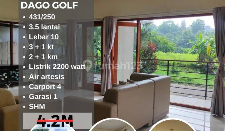 Rumah 2 Lantai Bagus SHM di Dago Golf, Bandung 1