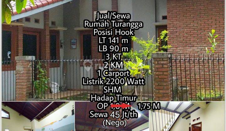 Rumah Bagus SHM Posisi Hook di Turangga, Bandung 1