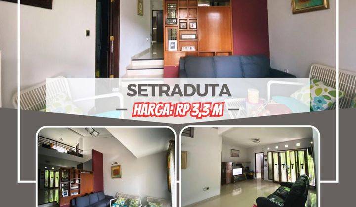 Rumah 2 Lantai Bagus SHM di Setra Duta, Bandung 1