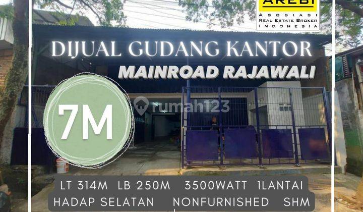 Gudang Kantor SHM Lokasi Strategis Area Rajawali Mainroad 1