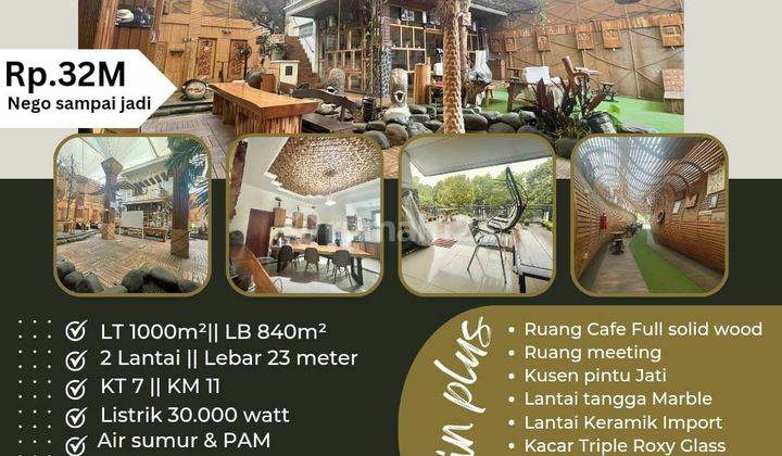 Rumah Cafe 2 Lantai SHM Lokasi strategis Daerah Sayap Dago 1