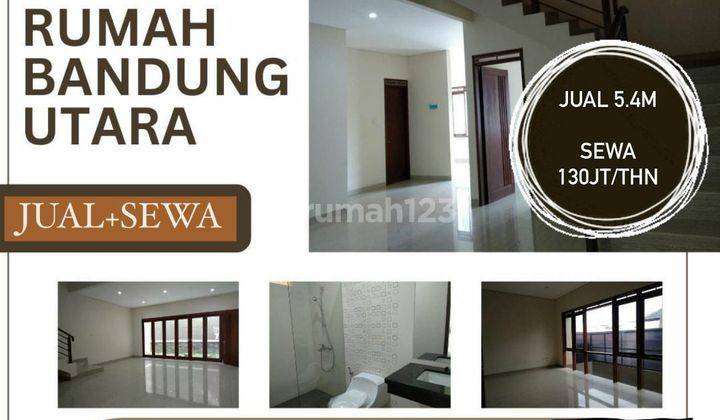 Jual Sewa Rumah 3 Lantai SHM Daerah Bandung utara 1