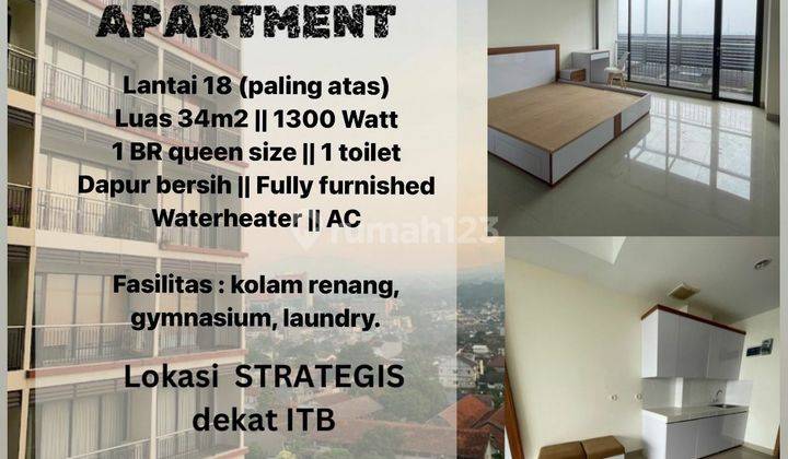 Beverly Dago Apartemen  Lokasi strategis dekat ITB 1