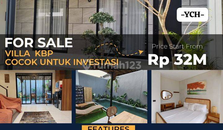 Villa Cantik Cocok Untuk Investasi View Kolam Renang Area Kbp 1