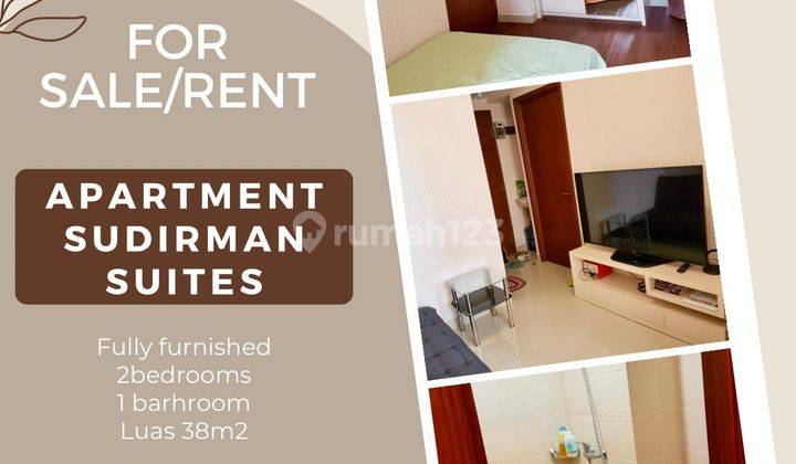 TURUN HARGA!!! Apartement Sudirman Suites Apartment 2 Br Furnished Bagus 1