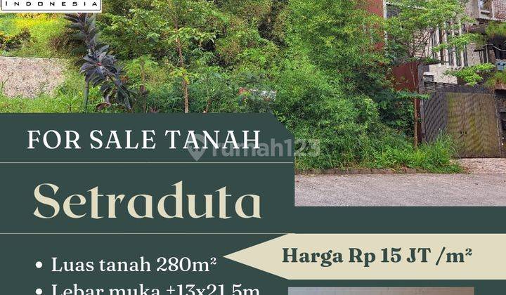 Jual Tanah Datar Bagus Shm Area Setra Duta  1