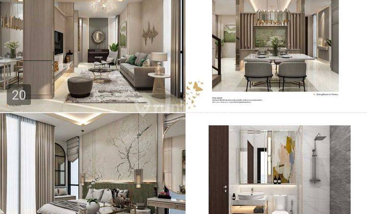 SUMMARECON CROWN GADING RUMAH MINIMALIS CANTIK 2 LANTAI 2