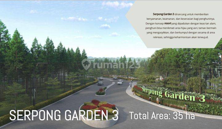 Serpong Garden 3 di Jl. Raya Cisauk, Tangerang 2