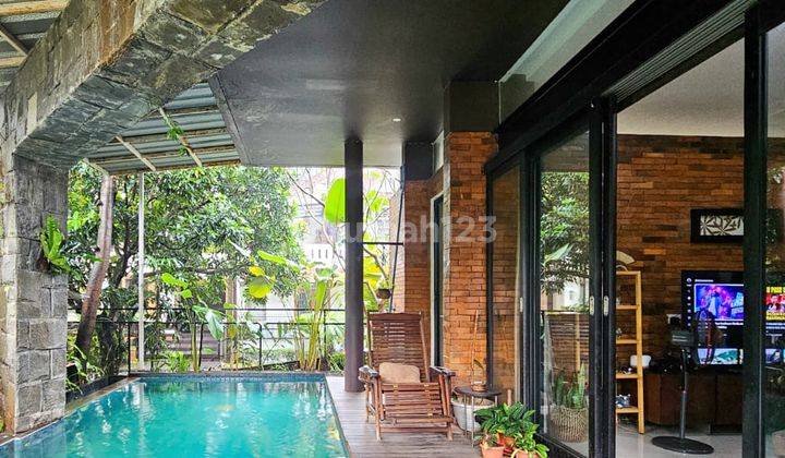 House For Sale Industrial Tropical Design Sektor 9 Bintaro 2