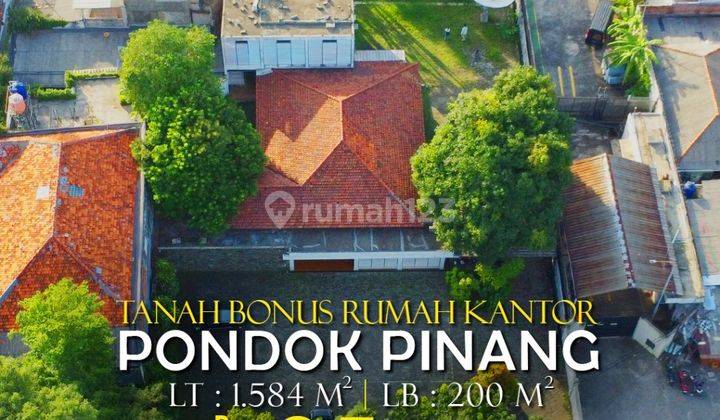 Dijual Tanah Di Pondok Pinang 1584 M² SHM - Sertifikat Hak Milik 1