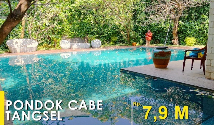 Bali Nuance House In Pondok Cabe With Pavilion