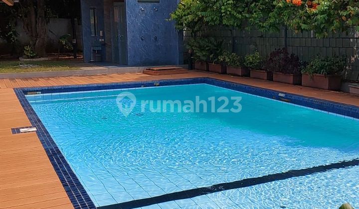 Rumah Classic Bukit Golf Jual Cepat, Rumah Fasilitas Lengkap di Pondok Indah Jakarta Selatan