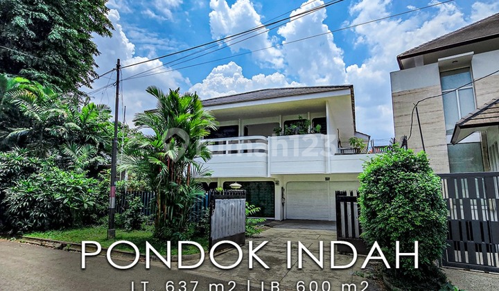 For Sale: House Priced Well Below Market Price, Still Negotiable, in Pondok Indah, South Jakarta. Ideal for Living, Very Affordable, Flood-Free, Building Still in Good and Solid Condition.