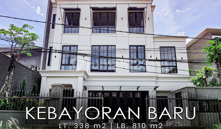 Dijual Rumah Baru bisa Nego di Kebayoran Baru Parkir Luas Strategis