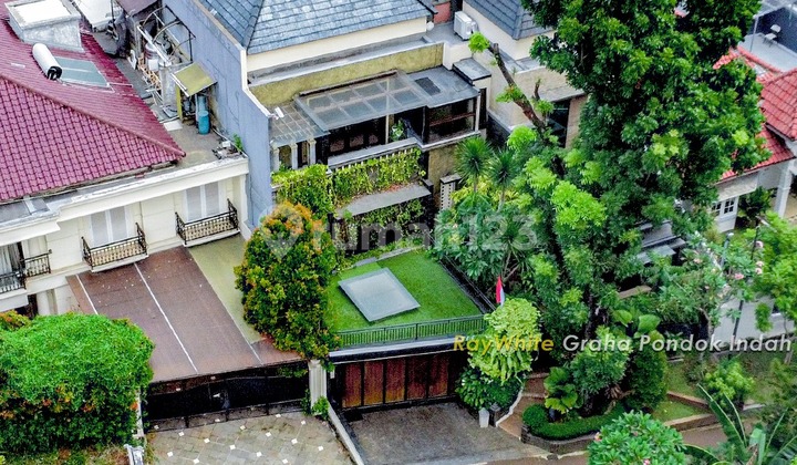 Rumah Mewah Dijual Harga Murah Siap Huni Pool & Semua Marmer Kamar Luas Garansi Sampai 4 Mobil di Pondok Indah Jakarta Selatan Semi Furnished Akses ke Sekolah International dan Mall Dekat Perkantoran dan Kuliner Hanya 1 Meni