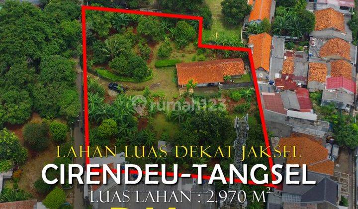 Dijual Tanah Luas Dekat Jakarta Selatan Di Cirende Tangerang Cocok Untuk Hunian, Perumahan, Investasi 2