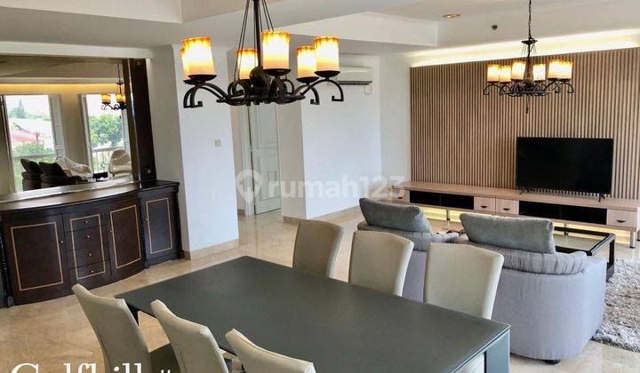 kan Apartemen Furnished Di Golfhill, Luas, Nyaman, Strategis Di Jakarta Selatan, Dekat MALL, Perkantoran, Tol