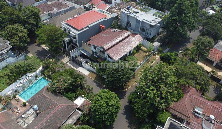 Dijual Cepat Rumah Asri, Tenang, Lokasi Di Hoek Di Pondok Indah, Jakarta Selatan, Akses Dekat Di Perkantoran, Cocok Sekali Untu Hunia, Harga Nego 2