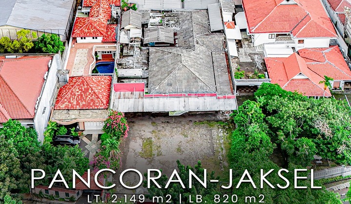 Dijual Tanah Harga di Bawah NJOP Masih Nego Bonus Bangunan di Pancoran Jakarta Selatan Cocok untuk Usaha Hunian, Kantor