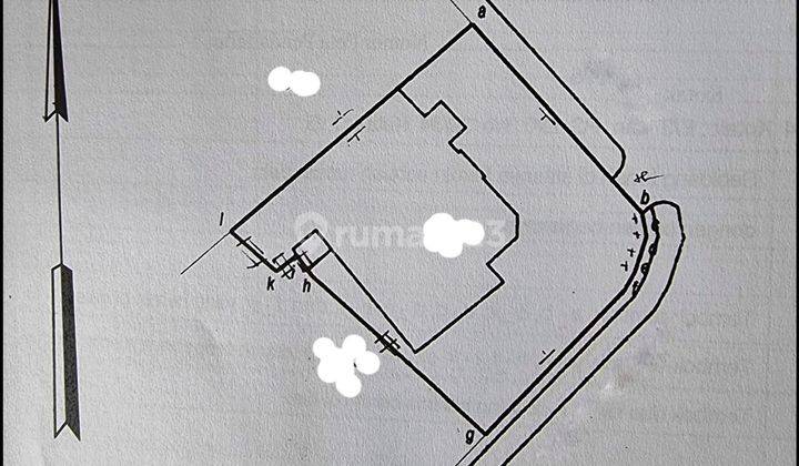 Dijual Tanah Hoek Ada Rumah Tua di Menteng Jakarta Pusat 1