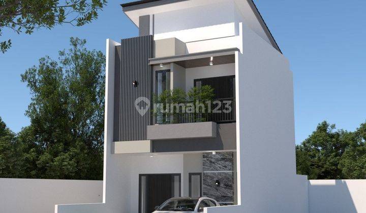 Rumah Modern Minimalis Ciracas Jakarta Timur Rumah 2 Lantai Baru 1