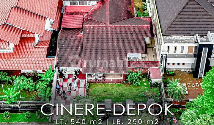 Dijual Rumah LT. 540 M2 di Jl. Bandung Cinere, Depok (Dd)