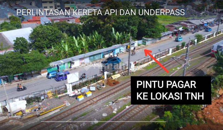 Dijual Tanah 1.290 M2 Dekat Stasiun Depok Baru, Depok (dd)
