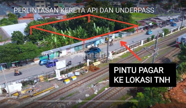 Dijual Tanah 1.290 M2 Dekat Stasiun Depok Baru, Depok (dd)
